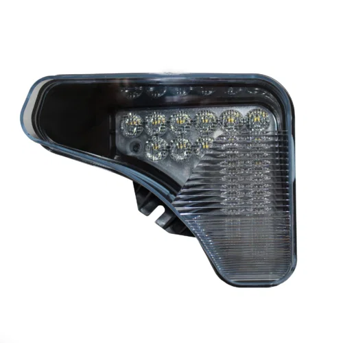 0557621 – JW SPEAKER Headlight Assembly, LED Bulb Flood Beam Left Hand Clear Lens Black Housing Single 7.44 Inch x 6....